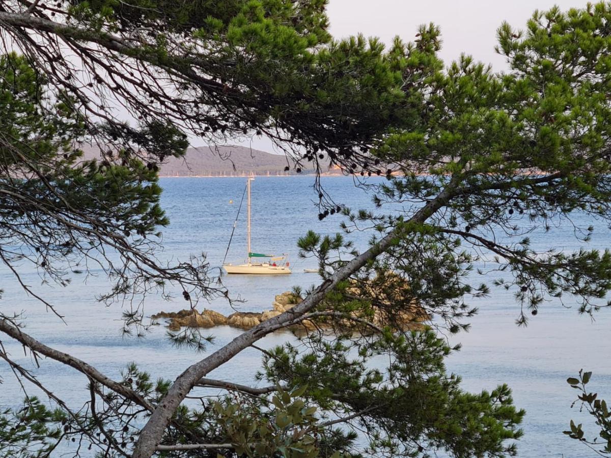 L'Instant Mer - Bord De Mer - Studio Avec Grand Jardin A La Capte Hyeres Bagian luar foto