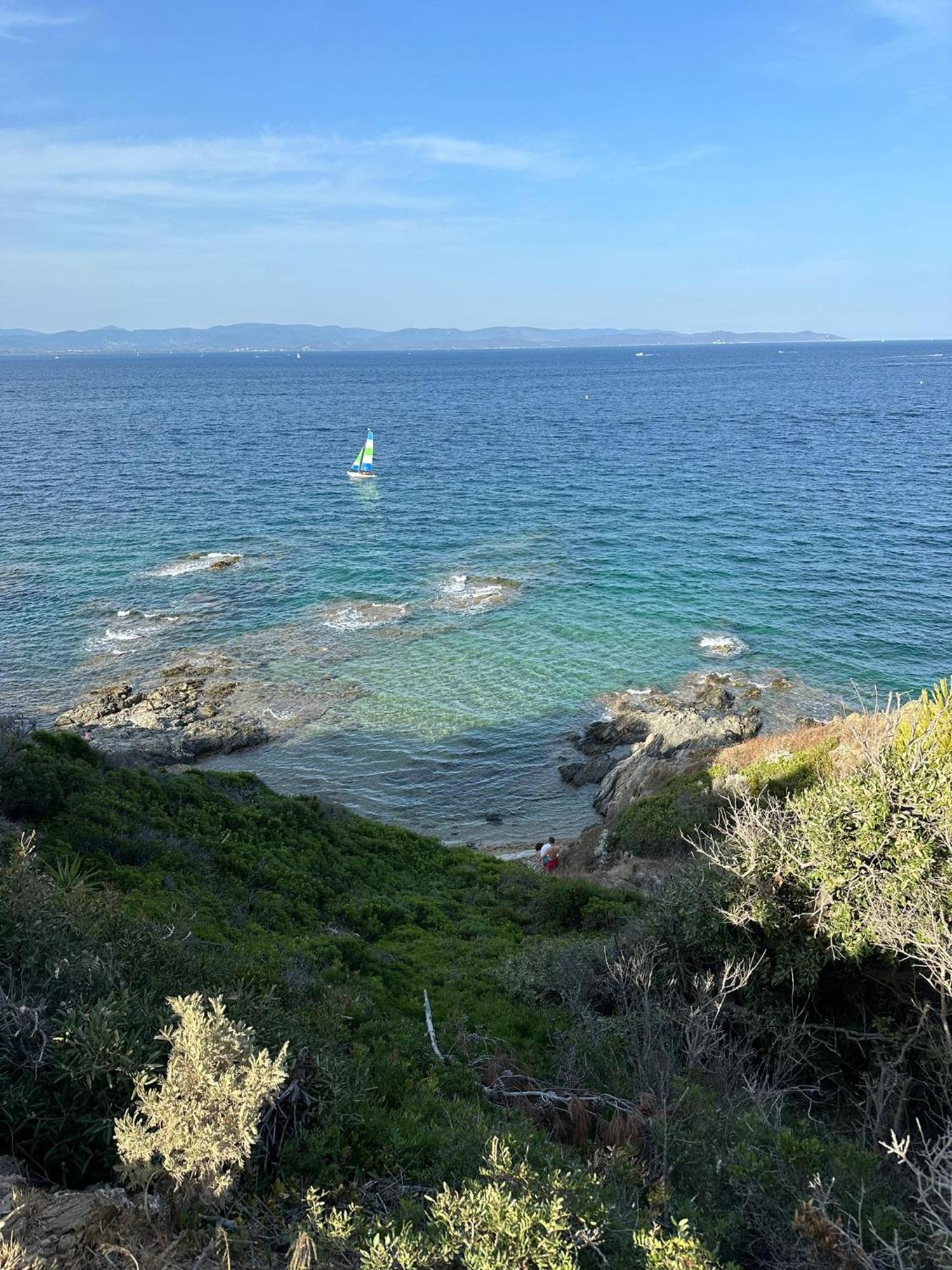 L'Instant Mer - Bord De Mer - Studio Avec Grand Jardin A La Capte Hyeres Bagian luar foto
